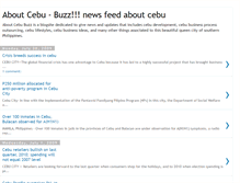 Tablet Screenshot of about-cebu-buzz.blogspot.com