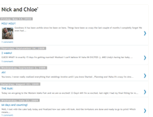 Tablet Screenshot of nickandchloe.blogspot.com