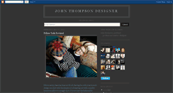 Desktop Screenshot of johnthompsondesigner.blogspot.com