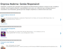 Tablet Screenshot of gestaoresponsavel.blogspot.com