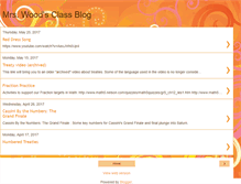 Tablet Screenshot of kwoodclass.blogspot.com