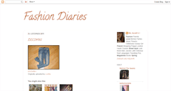 Desktop Screenshot of blueforfashion.blogspot.com