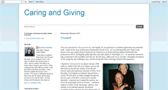 Desktop Screenshot of caringngiving.blogspot.com