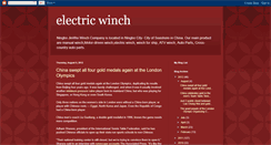 Desktop Screenshot of electricwinch-winch.blogspot.com