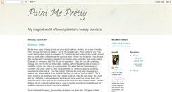 Desktop Screenshot of jamiesbeautyblog.blogspot.com