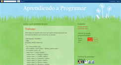 Desktop Screenshot of programando-en-php.blogspot.com