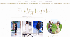 Desktop Screenshot of forstylesake.blogspot.com