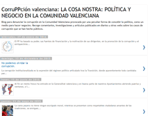 Tablet Screenshot of corrupciovalenciana.blogspot.com