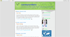 Desktop Screenshot of learning-excellence.blogspot.com