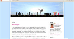 Desktop Screenshot of blackbeltoma.blogspot.com