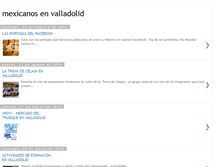 Tablet Screenshot of mexicanosenvalladolid.blogspot.com