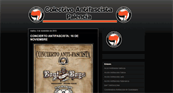 Desktop Screenshot of colectivoantifapalencia.blogspot.com