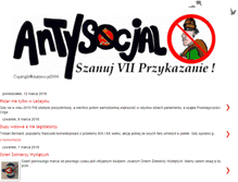 Tablet Screenshot of antysocjalbis.blogspot.com