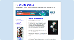 Desktop Screenshot of nachhilfe-kostenlos.blogspot.com