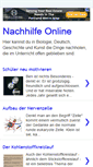 Mobile Screenshot of nachhilfe-kostenlos.blogspot.com