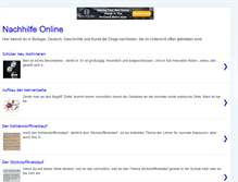 Tablet Screenshot of nachhilfe-kostenlos.blogspot.com