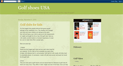 Desktop Screenshot of golfshoesusa.blogspot.com