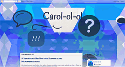 Desktop Screenshot of carol-ol-ol.blogspot.com