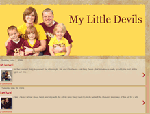 Tablet Screenshot of mylittledevils.blogspot.com