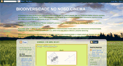 Desktop Screenshot of biodiversidadenonosocinema.blogspot.com