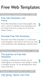 Mobile Screenshot of free-web-templatess.blogspot.com