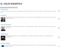 Tablet Screenshot of elviolinromantico.blogspot.com