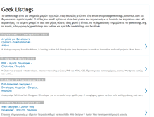 Tablet Screenshot of geeklistings.blogspot.com