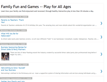 Tablet Screenshot of familyfungames-playforall.blogspot.com