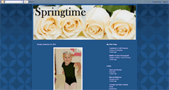 Desktop Screenshot of itsspringtime.blogspot.com