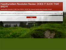 Tablet Screenshot of hypothyroidismrevolution--review.blogspot.com