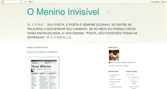 Desktop Screenshot of omeninoinvisivel.blogspot.com