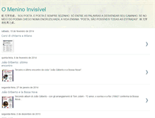 Tablet Screenshot of omeninoinvisivel.blogspot.com