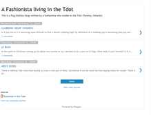 Tablet Screenshot of fashionistainthet.blogspot.com