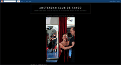 Desktop Screenshot of amsterdamclubdetango.blogspot.com