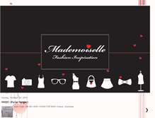 Tablet Screenshot of mademoiselle-fashion-inspiration.blogspot.com