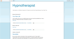 Desktop Screenshot of londonhypnotherapist.blogspot.com
