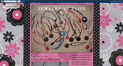 Desktop Screenshot of jewelrybyelise.blogspot.com