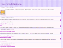 Tablet Screenshot of cadernosdeinfancia.blogspot.com