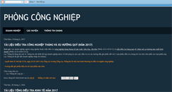 Desktop Screenshot of congnghiep80.blogspot.com