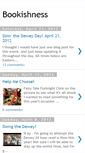 Mobile Screenshot of book-ish-ness.blogspot.com