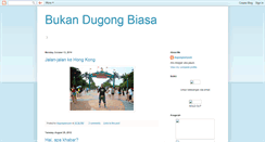 Desktop Screenshot of dugongsenyum.blogspot.com