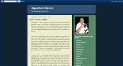 Desktop Screenshot of miguelitoinmexico.blogspot.com