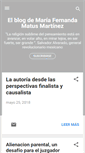Mobile Screenshot of mariafernandamatus.blogspot.com