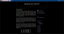 Desktop Screenshot of marginofsafetymodelportfolio.blogspot.com