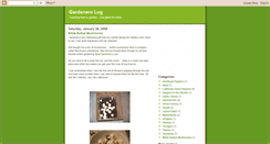 Desktop Screenshot of gardenerslog.blogspot.com