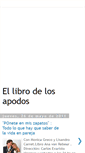 Mobile Screenshot of el-libro-de-los-apodos.blogspot.com