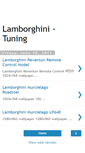 Mobile Screenshot of lamborghini-tuning.blogspot.com