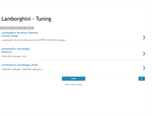 Tablet Screenshot of lamborghini-tuning.blogspot.com