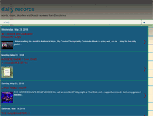 Tablet Screenshot of danjonesmusicramble.blogspot.com