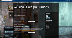 Desktop Screenshot of musicajuniors.blogspot.com